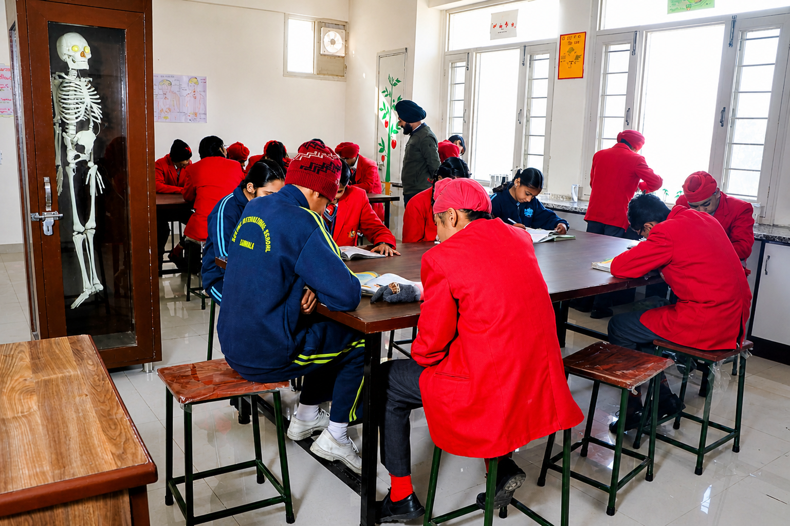 biology lab